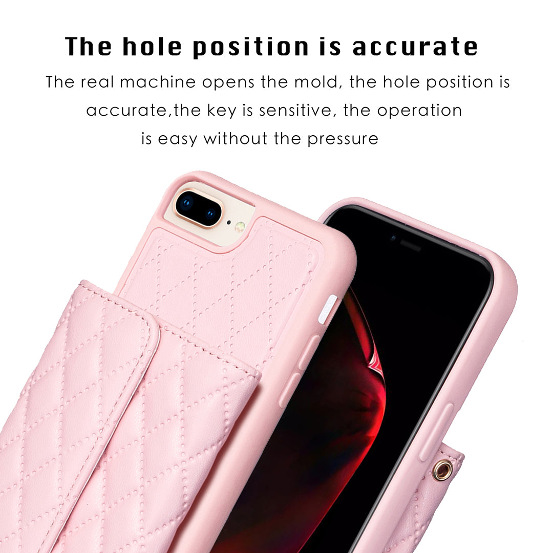 BF23-Style Phone Case for iPhone 6 Plus 6s Plus 7 Plus 8 Plus Card Holder Kickstand Leather+TPU Cover BF23-Style Phone Case for iPhone 6 Plus 6s Plus 7 Plus 8 Plus Card Holder Kickstand Leather+TPU Cover